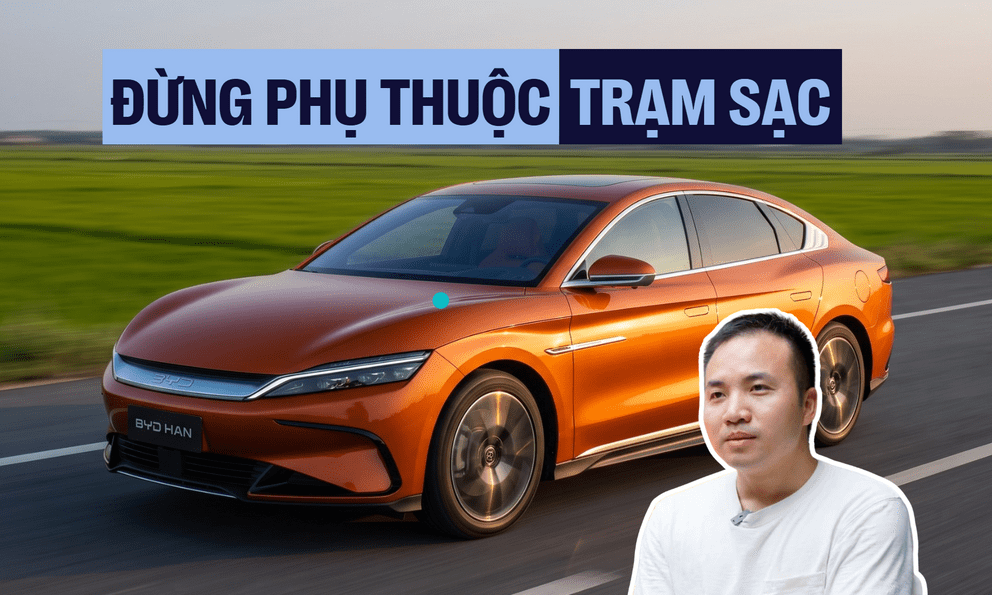 Chủ xe BYD Han: Phải biết chủ động sạc khi chơi xe điện Trung Quốc tại Việt Nam