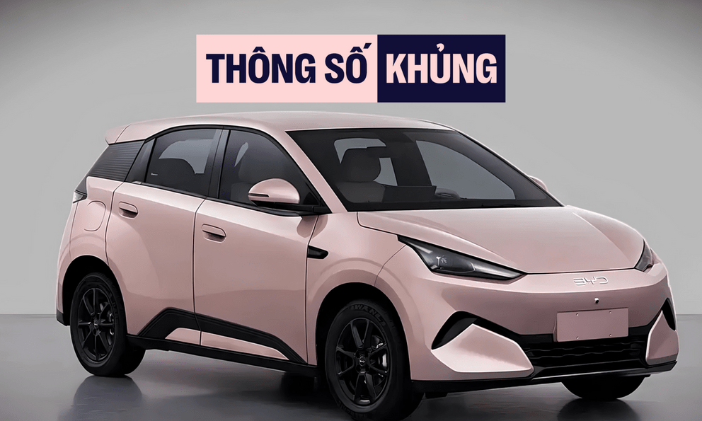 Xe điện mini BYD Seagull 2026 lộ thông số khủng: Động cơ mạnh gần gấp đôi đời trước, kích thước tăng đáng kể, dễ thành 'trend' khi về Việt Nam
