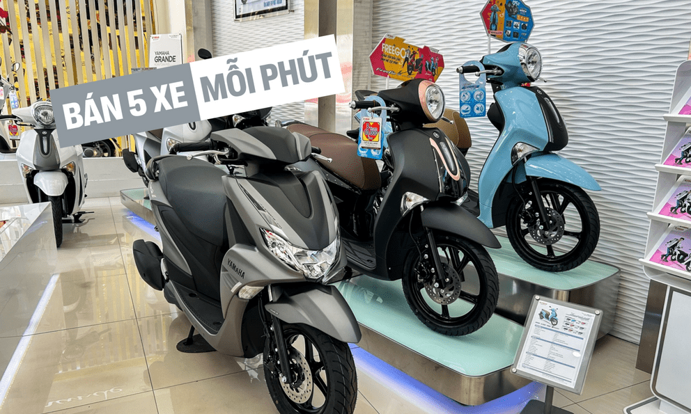Mỗi phút người Việt mua hơn 5 xe máy, bảo sao các hãng liên tục ra xe mới từ xe xăng đến xe điện