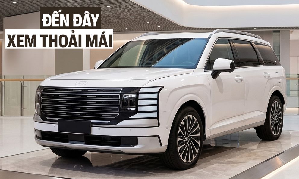 Đại lý báo Hyundai Palisade 2026 được công bố tại Việt Nam ngay tuần này và đây là nơi bạn có thể trực tiếp tới xem xe