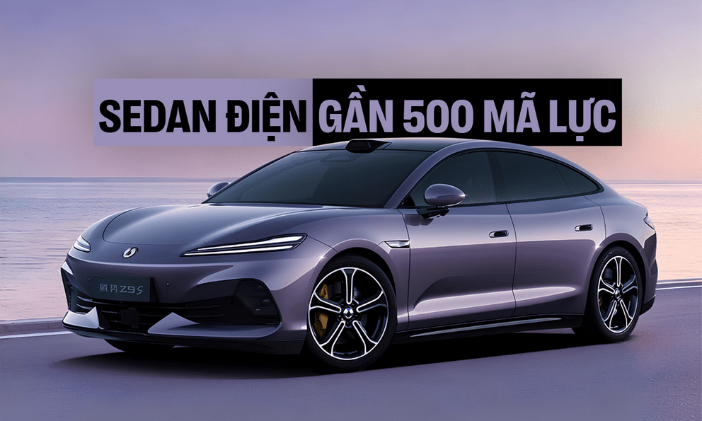 Denza Z9S lộ diện: Sedan thuần điện dài hơn 5 m, mạnh gần 500 mã lực, sạc đầy đi 920 km