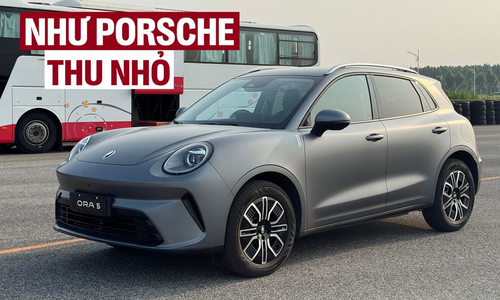 Sờ tận tay GWM ORA 5 được lên lịch về Việt Nam: Đầu điệu như Porsche, ngang cỡ CX-5, máy hybrid, dễ được miễn thuế nhập khẩu 