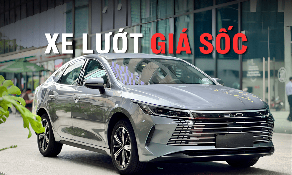 Đại lý BYD 'xả kho' xe lái thử: Lăn bánh chưa tới 4.000 km giảm hơn 100 triệu, sedan thể thao Seal còn 770 triệu nhưng khách chịu 'lỗ' 2 năm