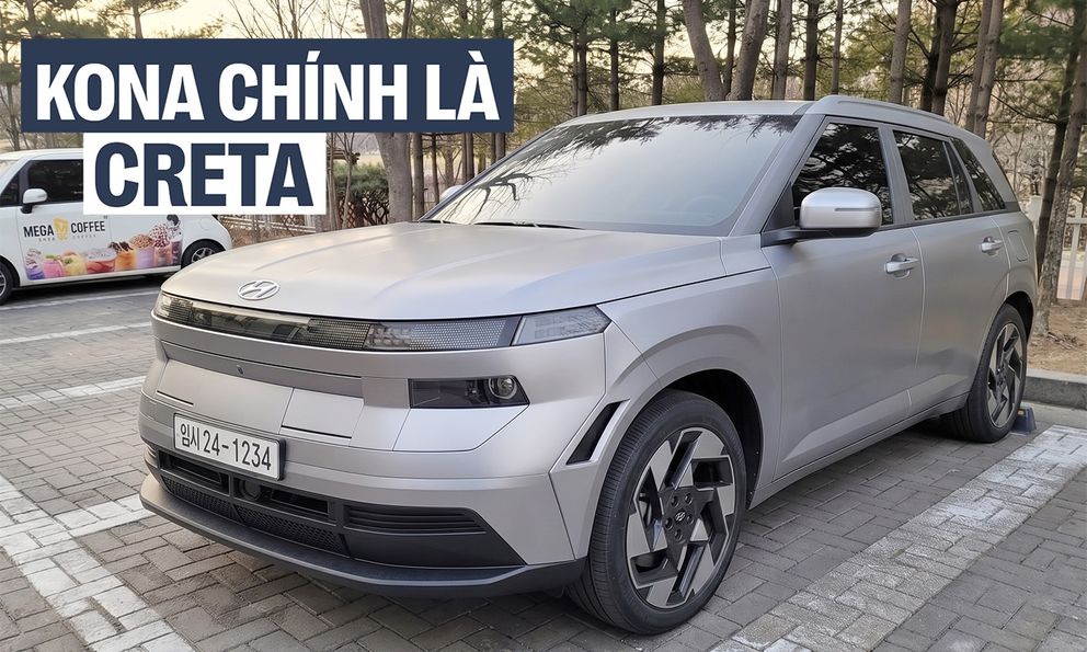 Hyundai Kona 2027 lần đầu xuất hiện không che: Dáng góc cạnh như Creta, nội thất sẽ đổi mới hoàn toàn, dễ chung khung gầm xe Mỹ