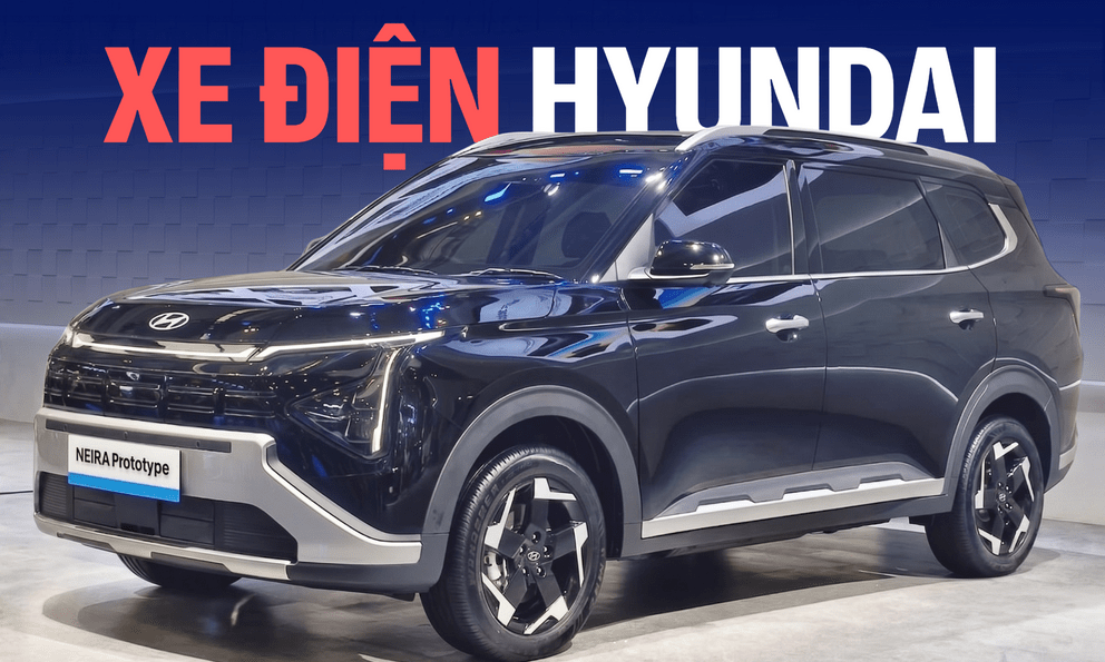 Hyundai Neira lần đầu lộ diện: SUV thuần điện 7 chỗ, thiết kế tương đồng Kia Carens, có kế hoạch lắp ráp tại ĐNÁ