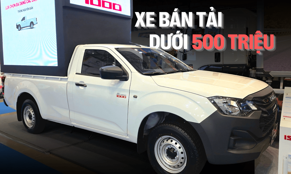 Xem thực tế Isuzu D-Max bản rẻ nhất vừa ra mắt Việt Nam: Gương chỉnh 'cơm' hoàn toàn, mâm cùng kích thước Kia Morning, lái xe tập trung hơn vì thiếu một trang bị quen thuộc trên nhiều xe bán tải