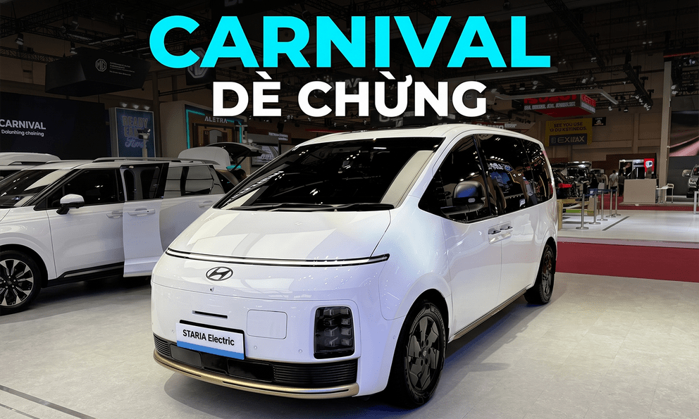 Hyundai Staria mới ra mắt gần Việt Nam: Nội thất có ghế VIP massage, bản điện chạy 544km/sạc, có cả tùy chọn hybrid cạnh tranh Carnival