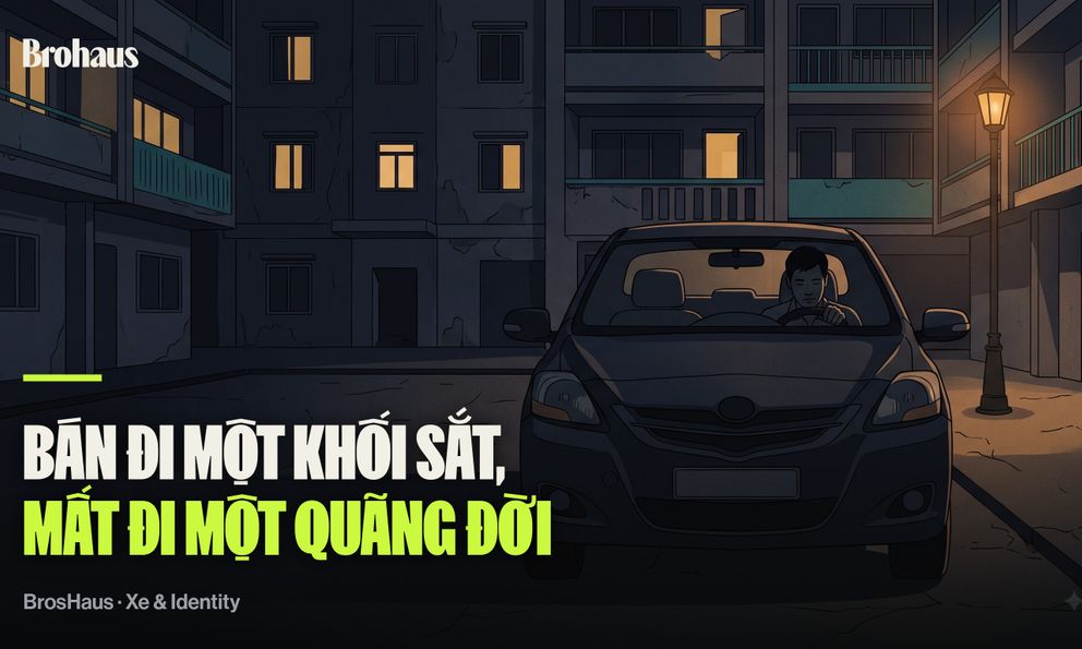 Khi đàn ông bán xe: Bán đi một 