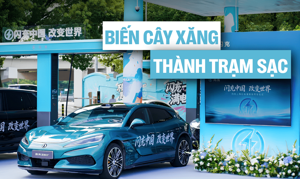 BYD 'chơi lớn' biến cây xăng thành trạm sạc: Loại sạc siêu nhanh, có cửa hàng tiện lợi phục vụ 24/24, dễ thành mô hình mới khi về Việt Nam