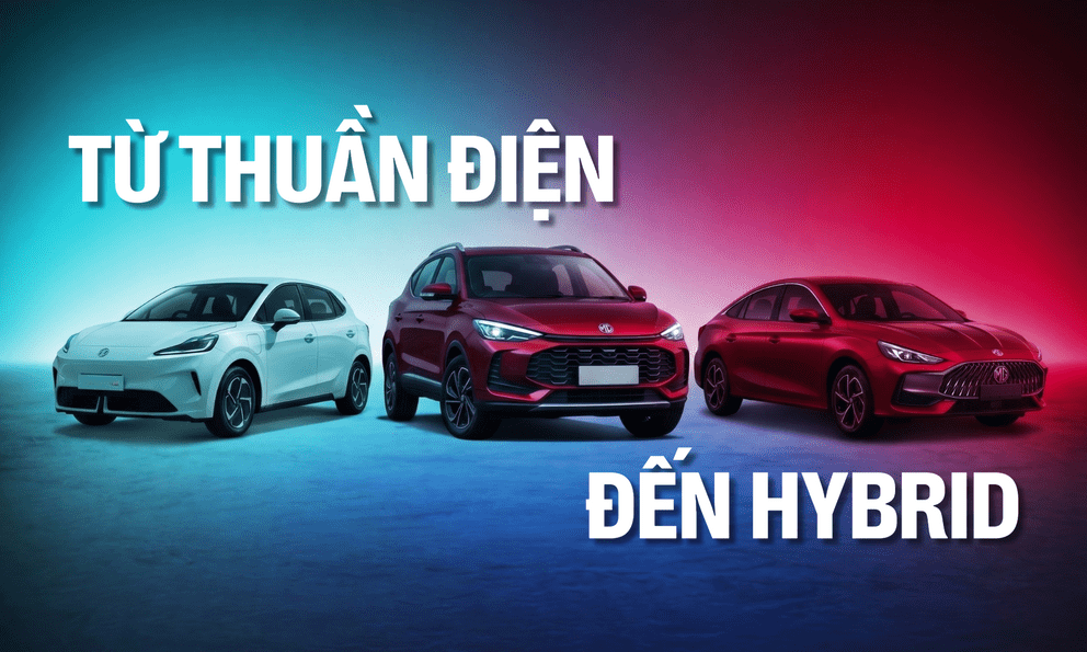 MG Việt Nam hé lộ 3 mẫu xe mới: Có xe thuần điện lẫn hybrid, dễ mở bán ngay trong tháng này