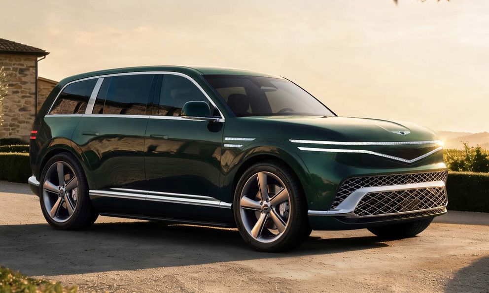 SUV điện Genesis GV90 ra mắt: Xe ô tô có thể ẩn cột B đầu tiên trên thế giới, nội thất siêu sang đấu Maybach