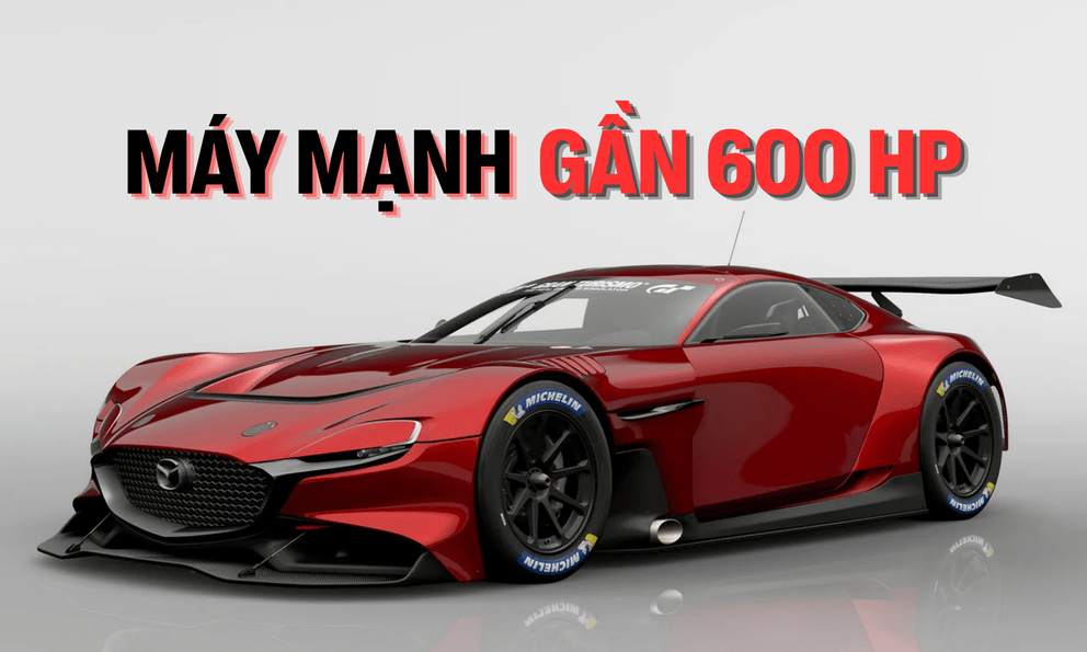 Mazda giới thiệu xe thể thao mới: Đậm chất xe đua, máy mạnh gần 600 mã lực, có tiền cũng không thể mua được xe thực tế