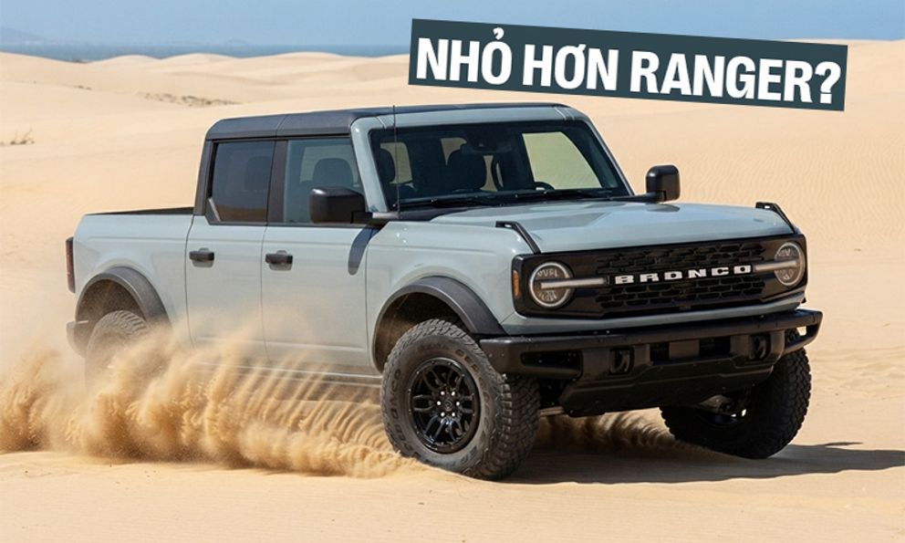 Ford rục rịch làm bán tải mới dùng nền tảng Bronco, liệu có dẫm chân Ranger?