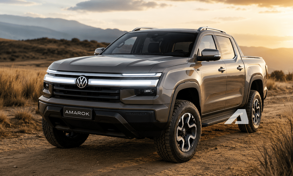 Bán tải Volkswagen mới lộ diện: Không còn dùng khung gầm Ranger, là PHEV, mạnh 470hp, thách thức cả Ranger Raptor V6