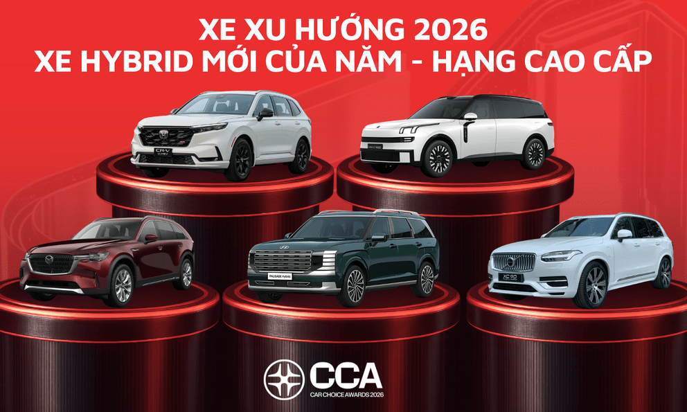 Top 5 xe hybrid tiền tỷ đáng quan tâm tại CCA 2026: Đủ mặt ‘anh tài’ từ Nhật, Hàn đến Trung