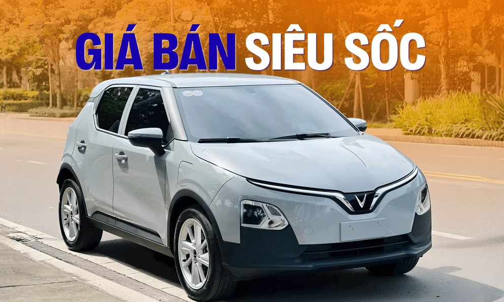 Giá VinFast VF 5 tạo đáy mới: Chưa tới 435 triệu cho VIN 2026, vẫn được miễn phí sạc tới 2/2029, nhóm khách hàng đặc biệt còn được giảm sâu hơn