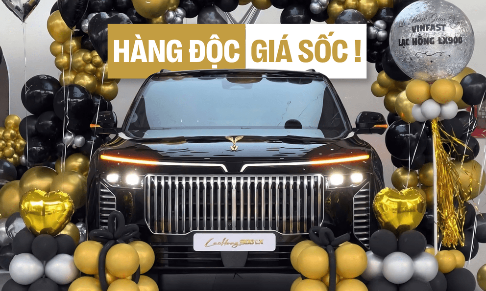 Cận cảnh VinFast Lạc Hồng 900 LX đầu tiên giao cho khách Việt, giá đồn đoán khoảng 5 tỷ đồng