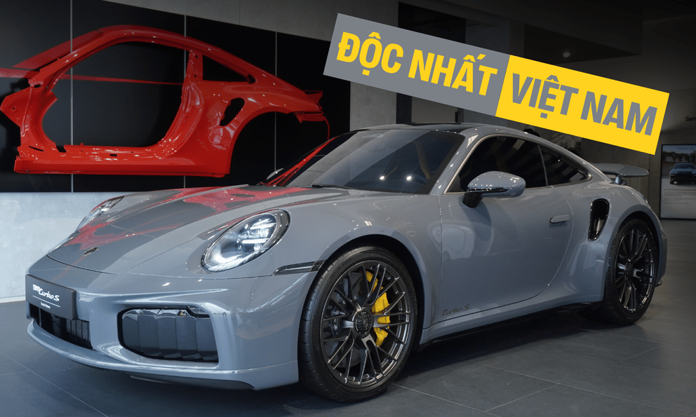 Ngắm Porsche 911 Turbo S thế hệ mới đầu tiên tại Việt Nam, dàn 'option' đủ mua 1 chiếc Civic