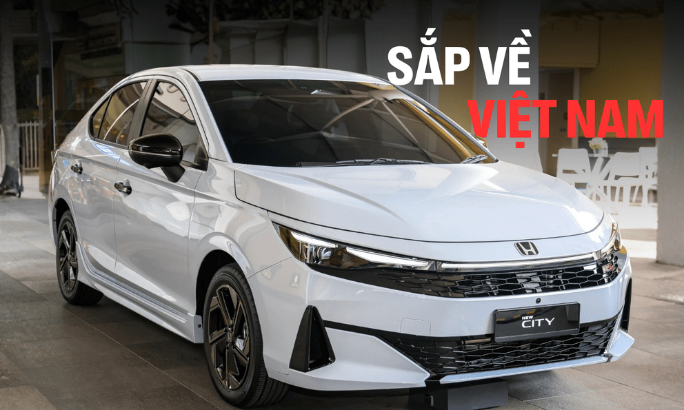 Xem trước Honda City RS 2026 sắp mở bán tại Việt Nam