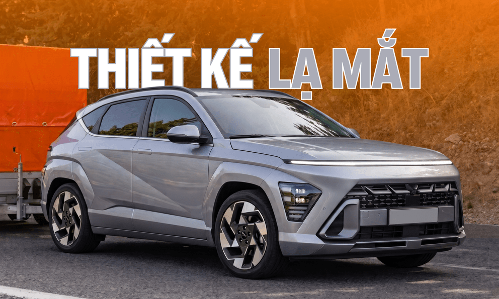 Hyundai Kona 2028 đổi thiết kế lạ lẫm, dùng chung máy với Kia Seltos