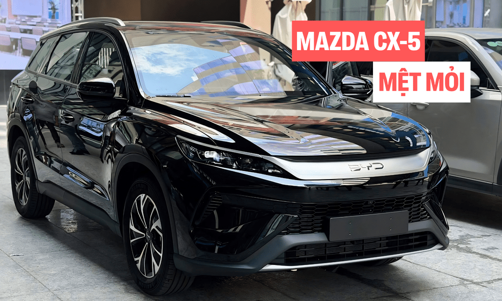 Cận cảnh BYD Sealion 5 xuất hiện tại TP.HCM: Giá dự kiến hơn 700 triệu đồng, cạnh tranh với Mazda CX-5