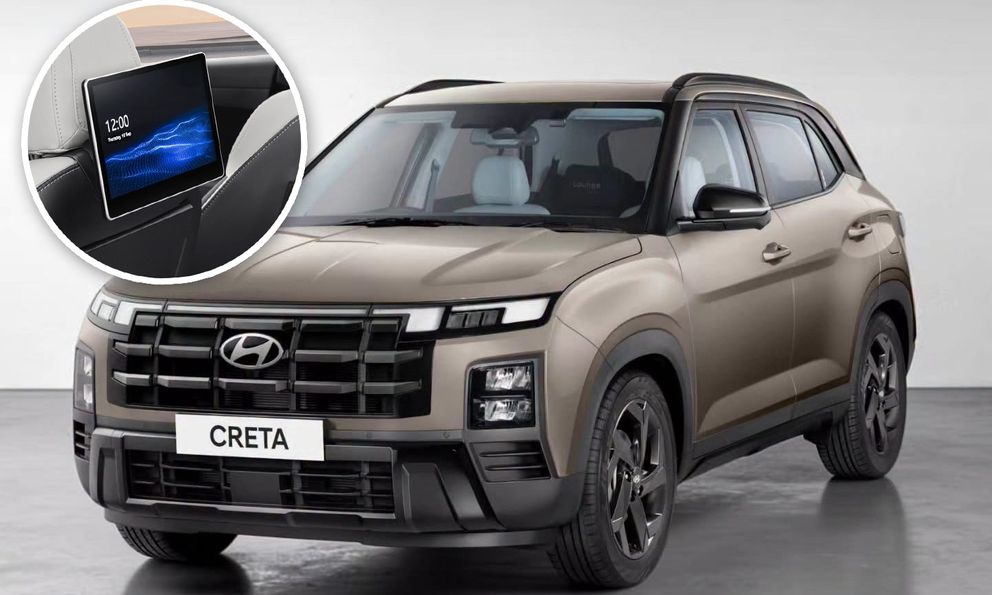 Hyundai Creta bản mới có giá quy đổi từ 300 triệu đồng, thêm màn hình gối đầu cảm ứng như xe sang