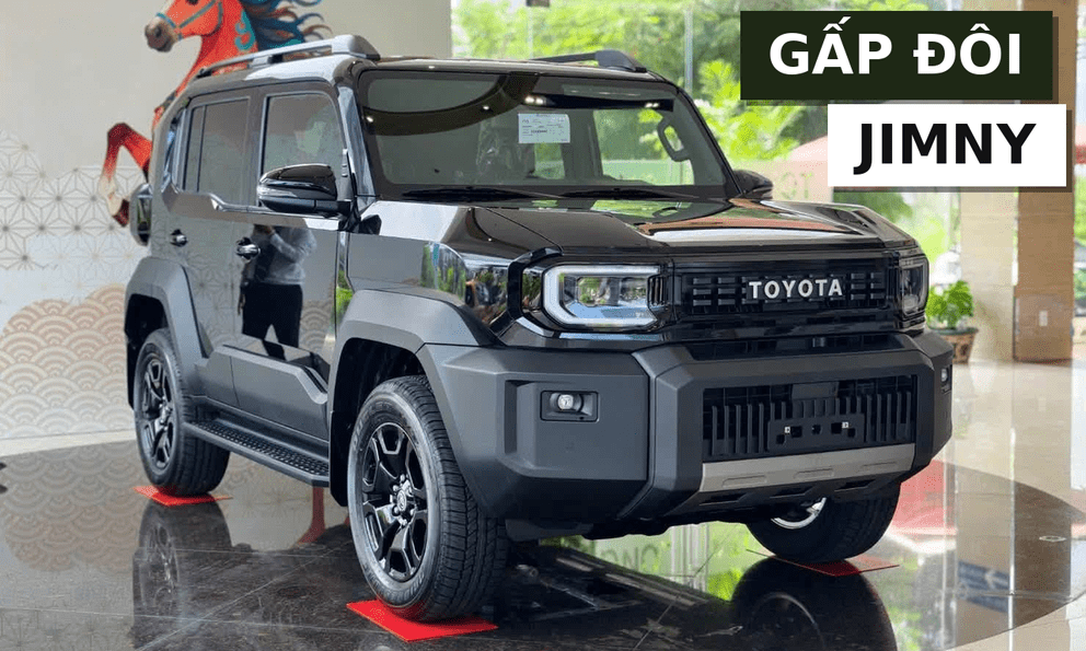 Toyota Land Cruiser FJ bán gấp đôi Suzuki Jimny trong tháng 8