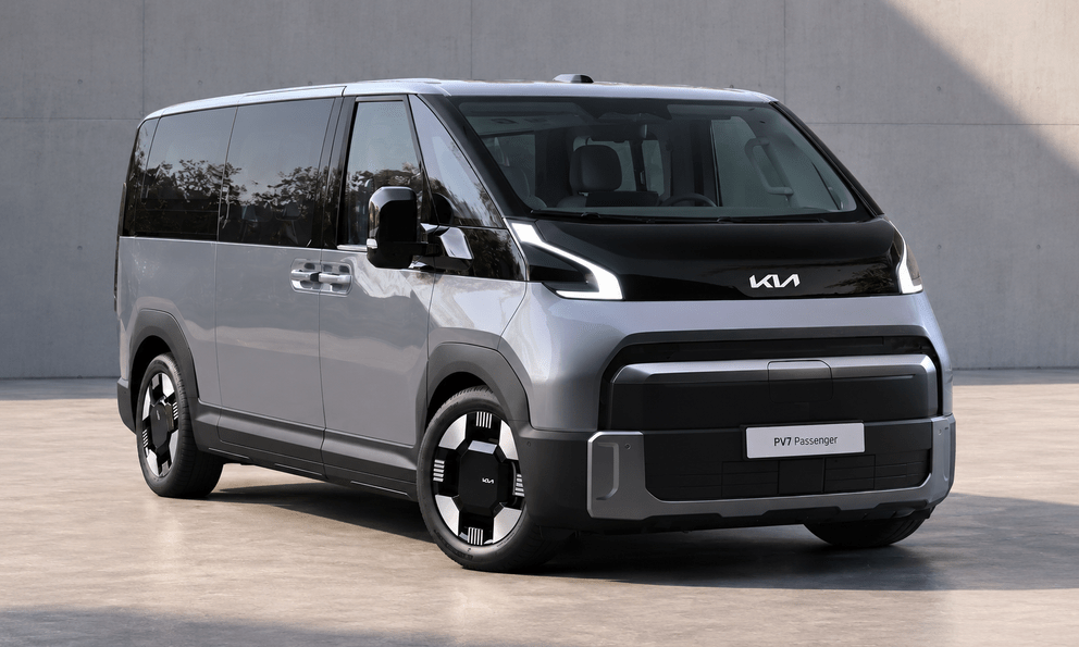 Kia PV7 ra mắt: 23 phiên bản, tùy biến tới 11 chỗ ngồi, chạy 460km/sạc, có ADAS cạnh tranh Transit