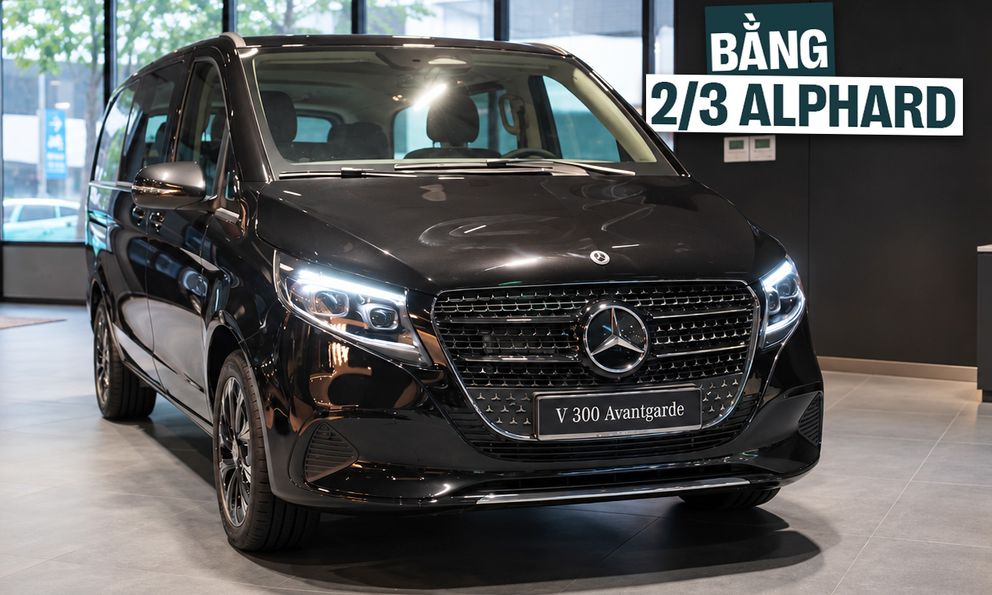Mercedes-Benz V-Class giảm giá kỷ lục 600 triệu tại Việt Nam: Thực tế còn gần 2,8 tỷ đồng, bằng 2 chiếc Carnival hybrid