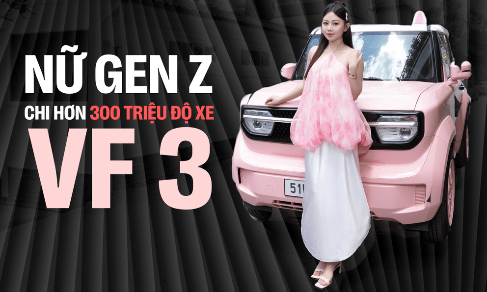 Gen Z mua VinFast VF 3 thay bán tải: Tiết kiệm tiền dầu để... vung 300 triệu 'độ' xe!