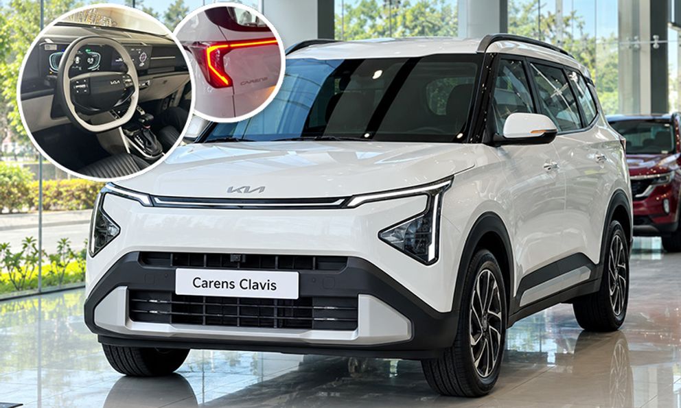 Kia Carens 2026 về đại lý tại Việt Nam: Thiết kế bắt mắt hơn, nội thất xịn hơn hẳn với màn hình kép, phanh điện tử, cạnh tranh Xpander