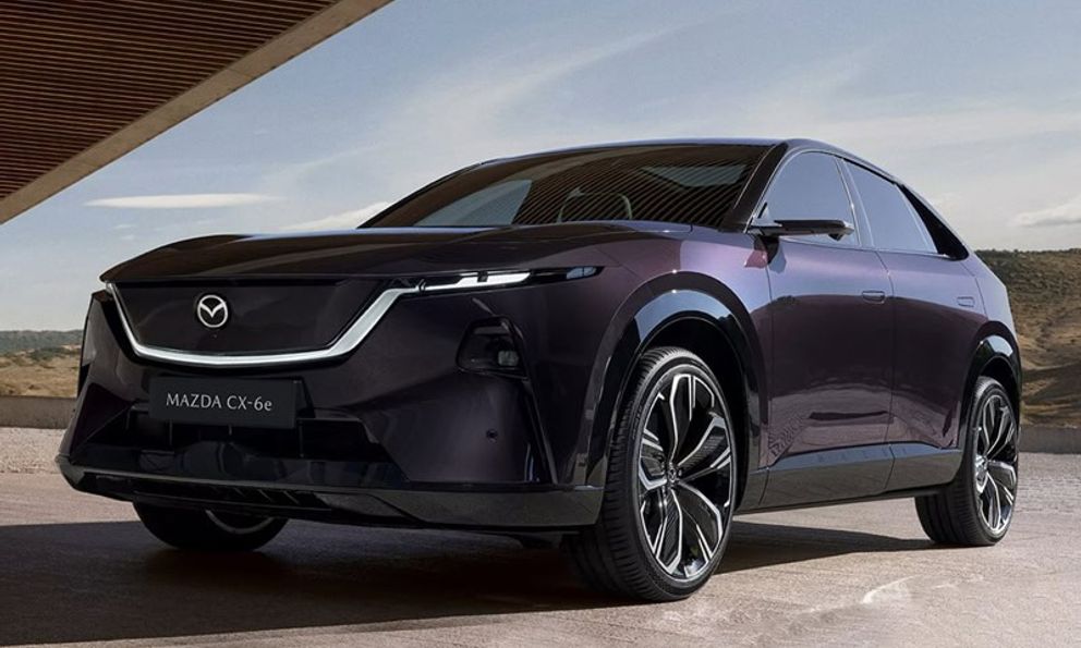 Mazda CX-6e chốt ra mắt tháng sau ở gần Việt Nam: Xe điện trên phân khúc CX-5, đầy pin có thể chạy Hà Nội - Quảng Trị