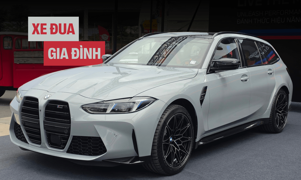 Ngắm BMW M3 Touring giá gần 5,4 tỷ tại Việt Nam, riêng màu sơn đủ mua 1 chiếc SH