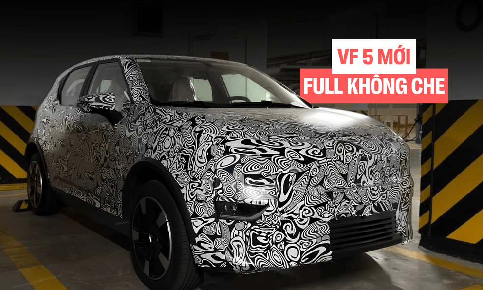 Chi tiết xe giống VinFast VF 5 mới: Lộ từ ngoài vào trong, có chi tiết y hệt VF 8 và VF Wild