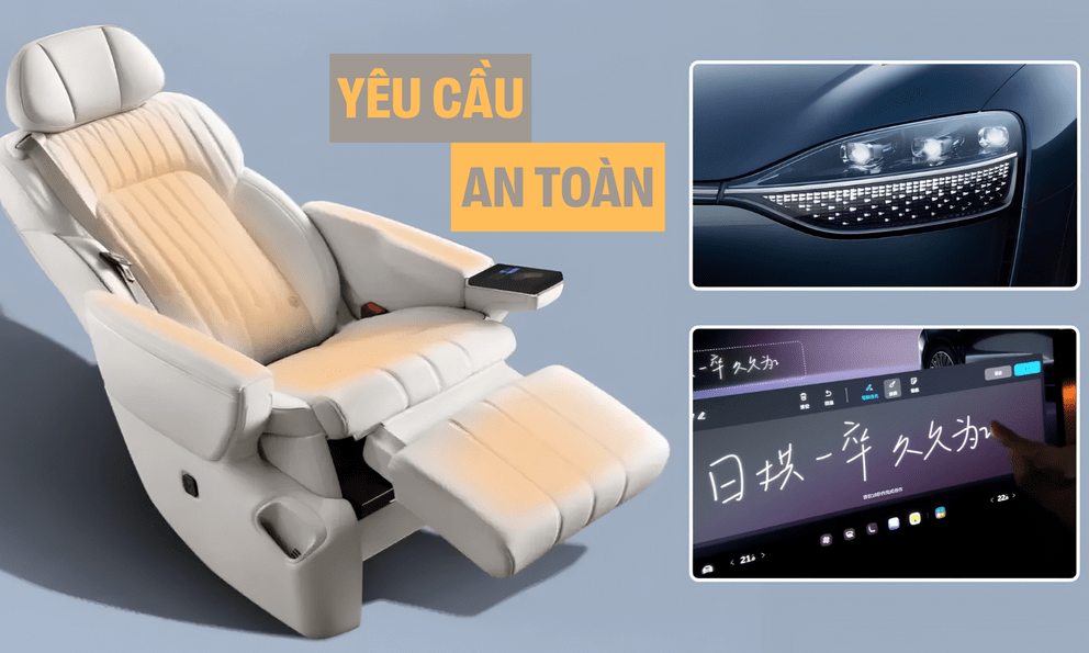 Trung Quốc siết chặt quy định về công nghệ trên ô tô: Hạn chế ghế không trọng lực, màn hình tràn lan