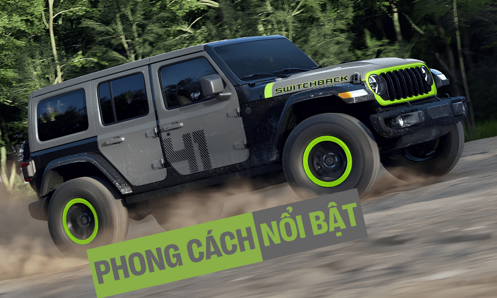 Jeep Wrangler Switchback ra mắt: Ngoại hình không đụng hàng, dùng máy V6 mạnh gần 300 mã lực