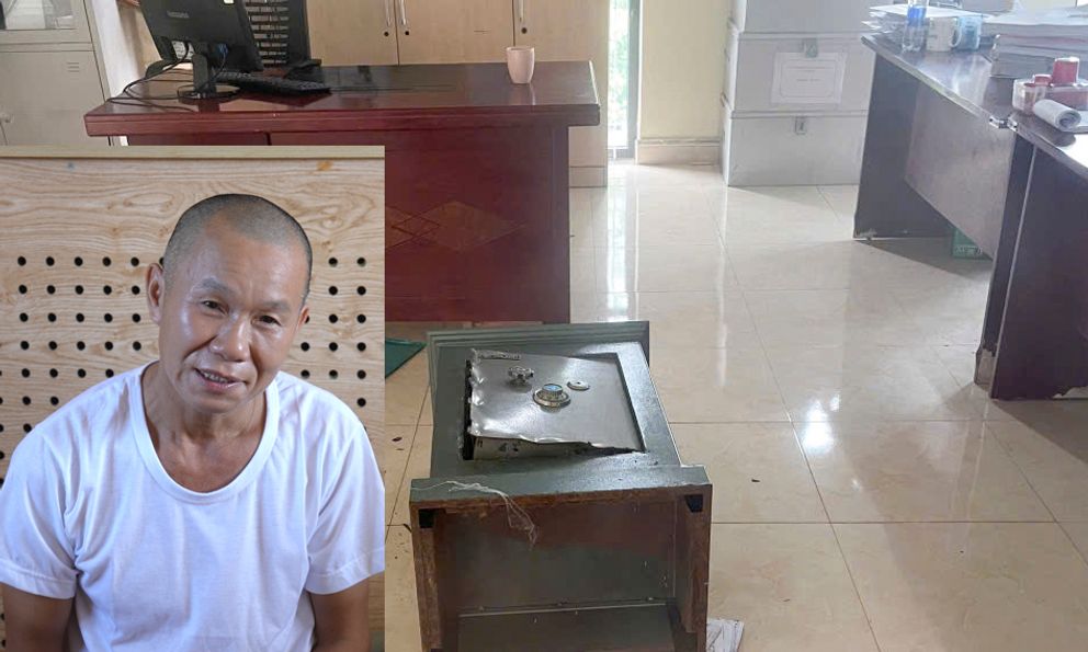 Bắt nghi phạm trộm két sắt gần 2 tỷ đồng