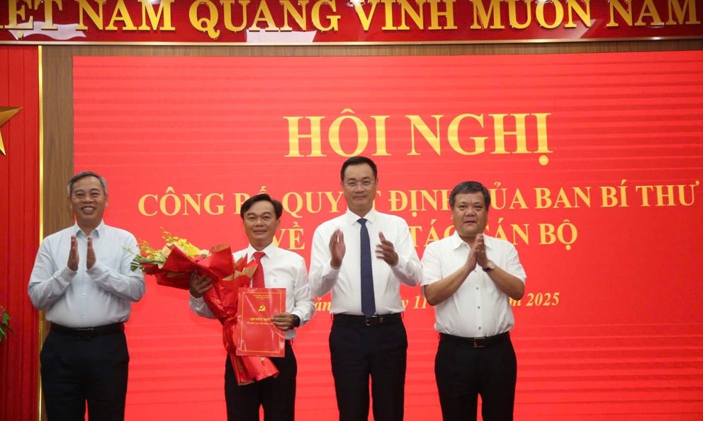 Quảng Trị có tân Phó Bí thư Tỉnh ủy