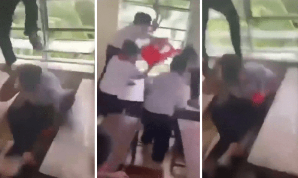 Thầy Hiệu trưởng che giấu việc 1 học sinh bị 8 em đánh hội đồng 