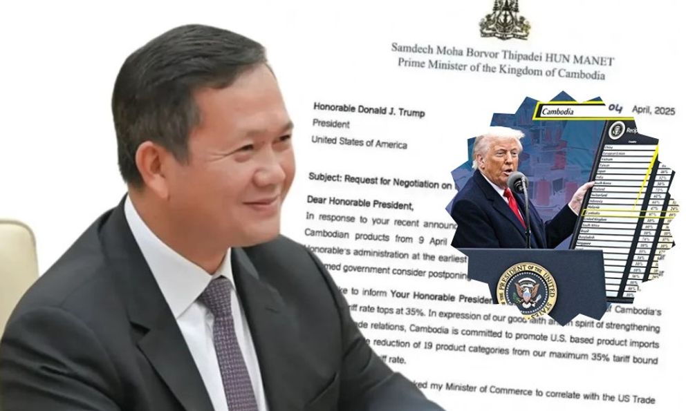 Thư của Thủ tướng Campuchia gửi ông Trump sau khi bị áp thuế 49% viết gì? Cam kết bằng hành động tức thời