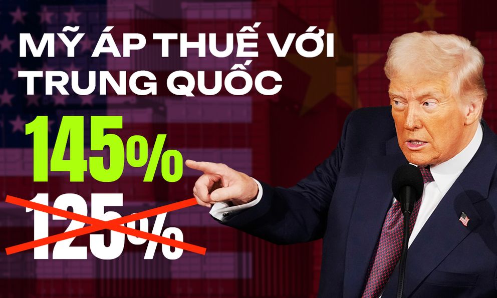 Nhà Trắng tuyên bố thuế quan với Trung Quốc là 145%, không phải 125%: Đây mới chỉ là 