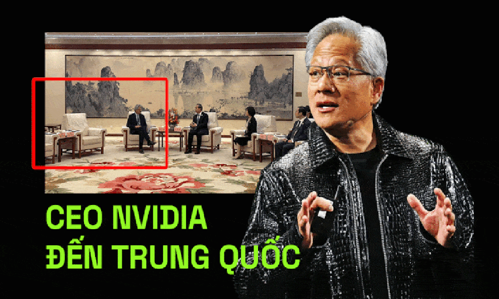 CEO Nvidia bất ngờ đi Bắc Kinh sau lệnh mới của Mỹ: Điều lạ trong bức ảnh gặp gỡ quan chức Trung Quốc