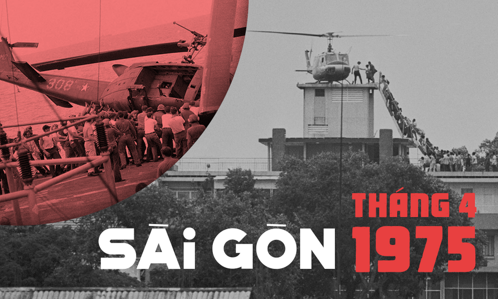Sài Gòn, tháng 4/1975: 5 triệu đô la bị hỏa thiêu trên nóc tòa Sứ quán và Dunkirk đường không của Mỹ