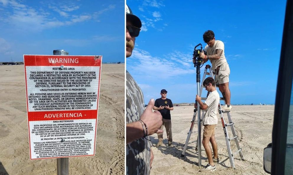 Nhà thầu quốc phòng Mỹ vô tình cắm biển báo 