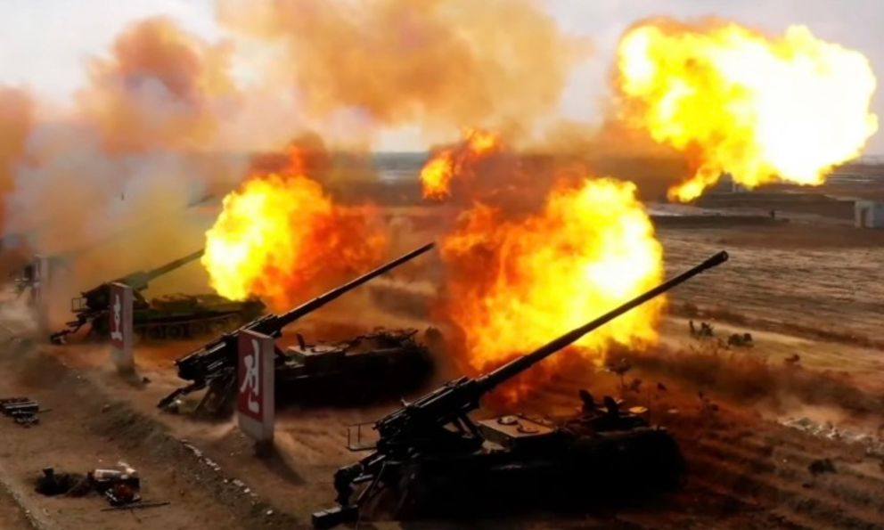 Pháo tự hành Hàn Quốc xuất hiện ngay trước 