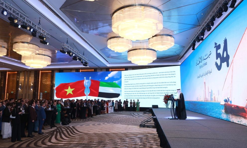Lễ kỷ niệm 54 năm Quốc khánh UAE tại Hà Nội: Người Việt Nam luôn ngưỡng mộ 