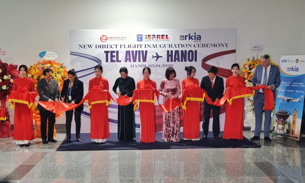 Khai trương đường bay thẳng Israel - Việt Nam, kỳ vọng đưa thương mại hai chiều vượt 4 tỷ USD