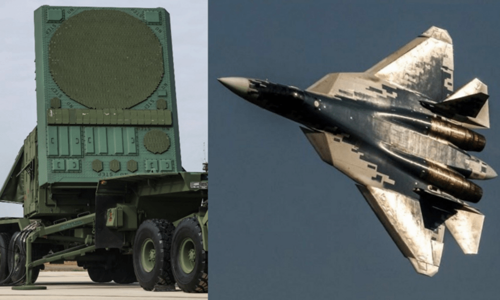 Su-57 lao thẳng vào giữa vòng vây mà 