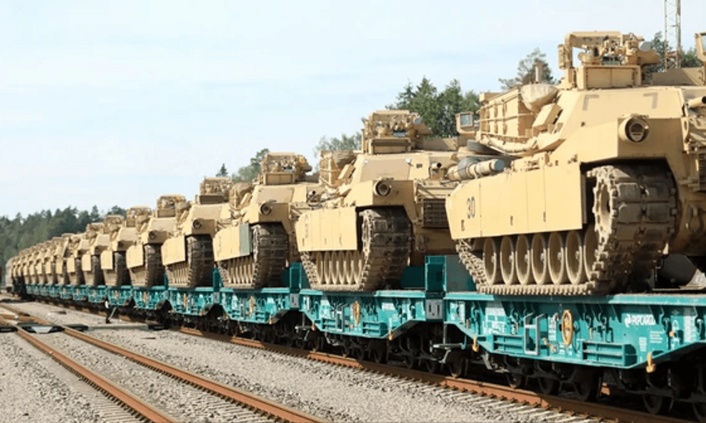 Đội xe tăng Abrams của Ba Lan thành thách thức 