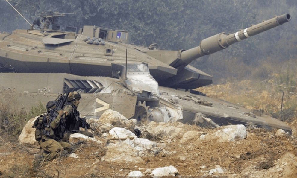 Thiết giáp Israel gặp phải 